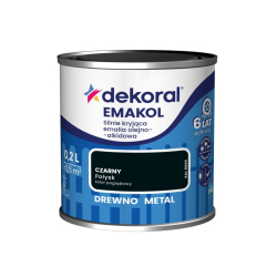 Emakol czarna 0,2 L ftal.